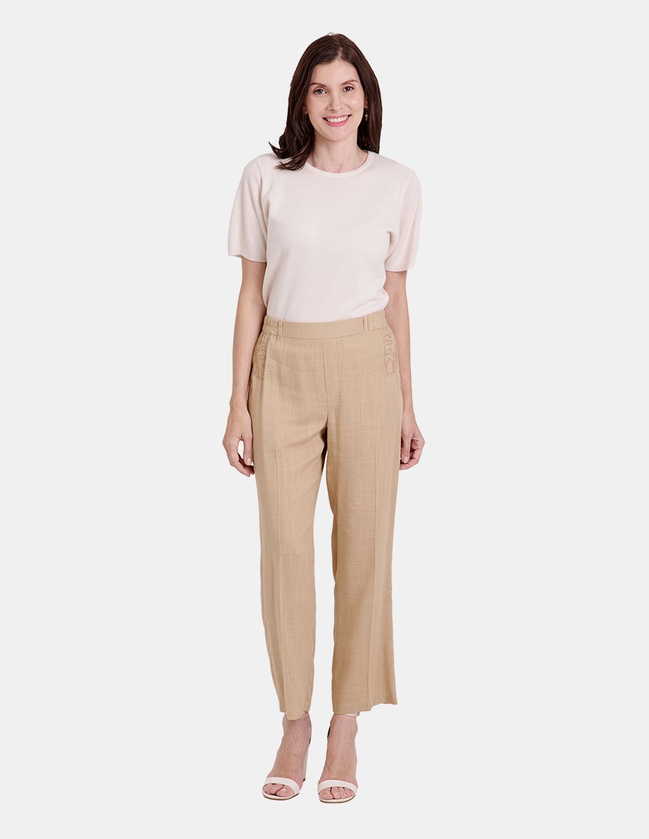 Pantalón regular para mujer 5