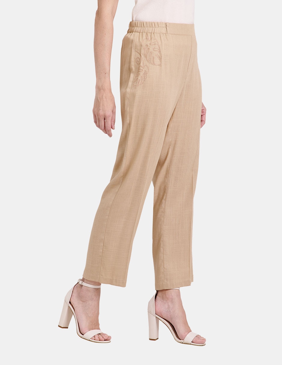 Pantalón regular para mujer 6