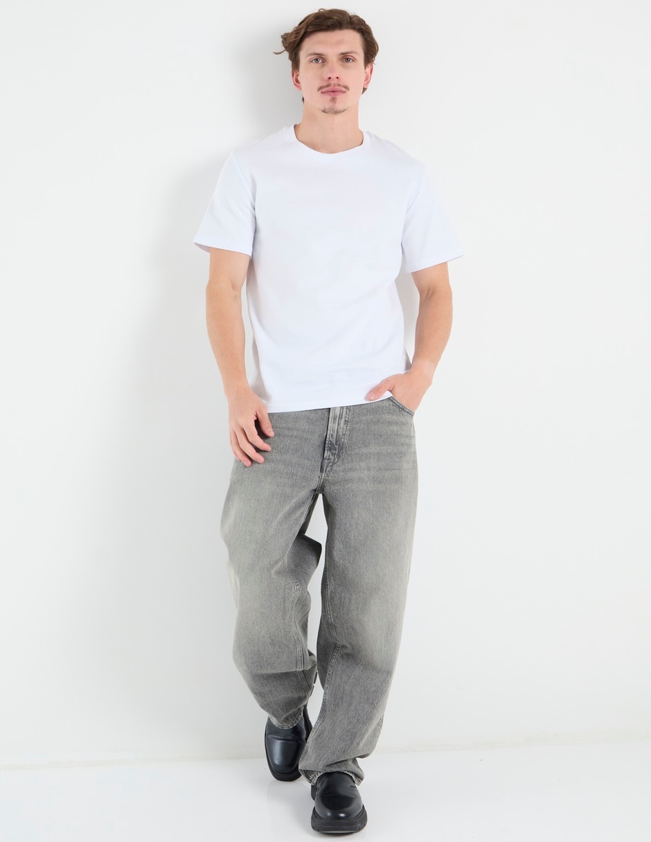 Playera cuello redondo para hombre