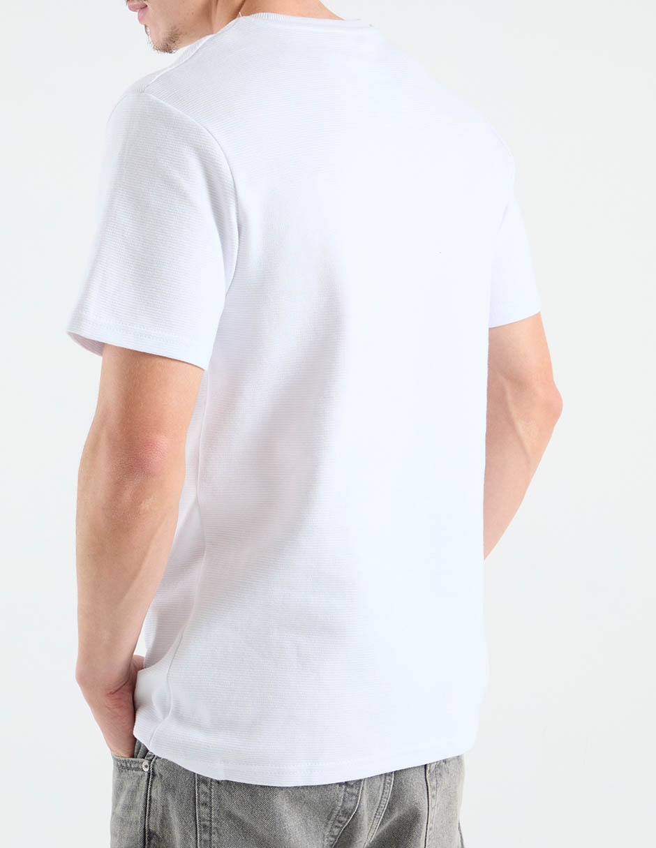 Playera cuello redondo para hombre