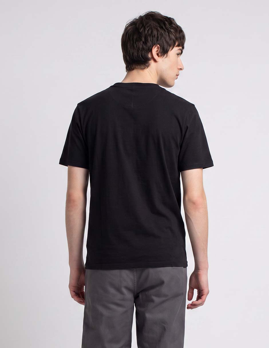Playera eso es todo cuello henley para hombre