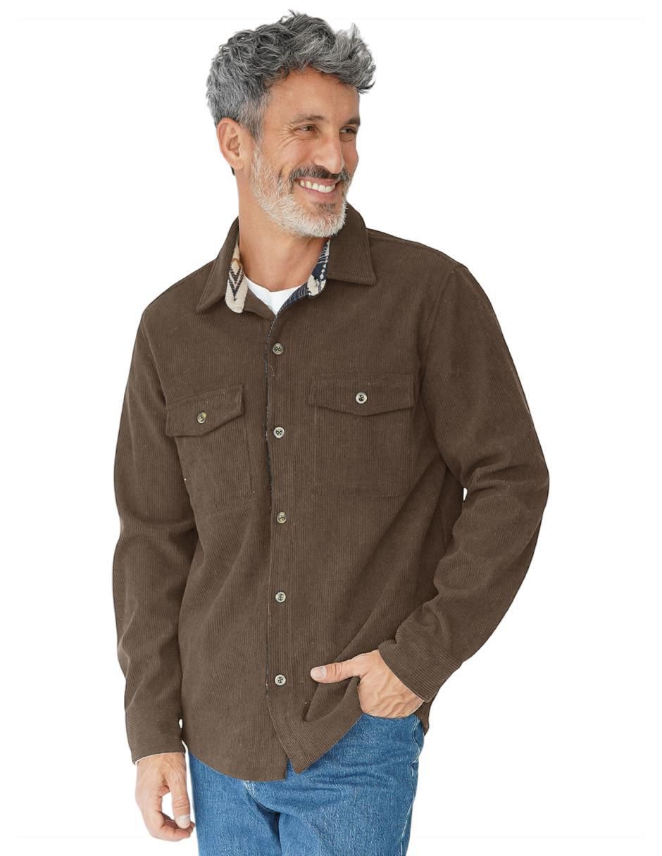 Camisa casual manga larga para hombre Camisa casual manga larga para hombre