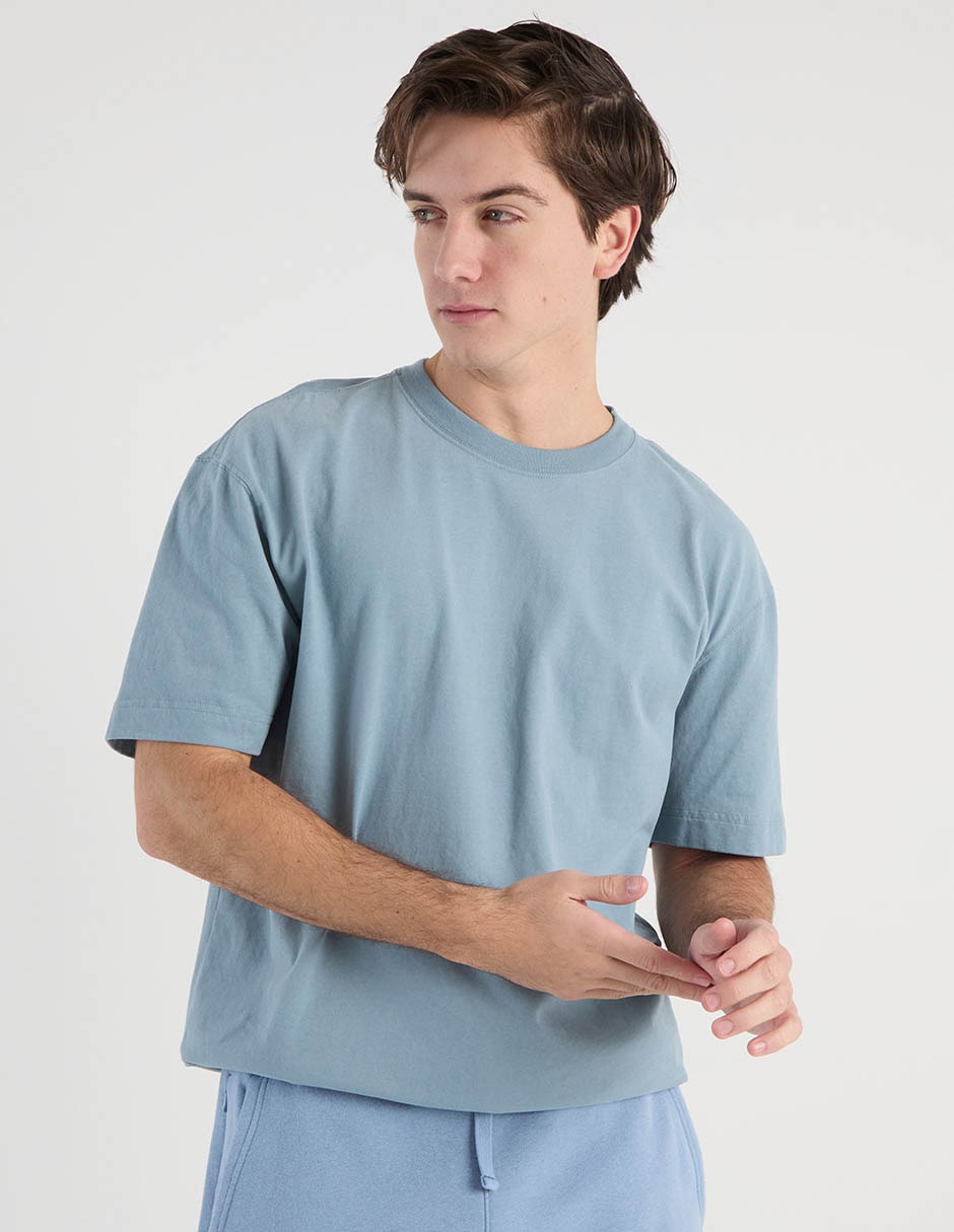 Playera cuello redondo para hombre 1