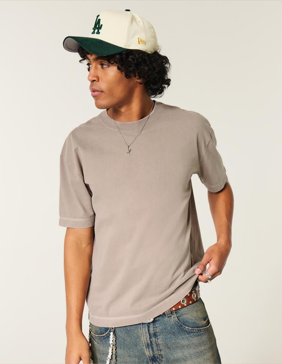 Playera cuello redondo para hombre 4