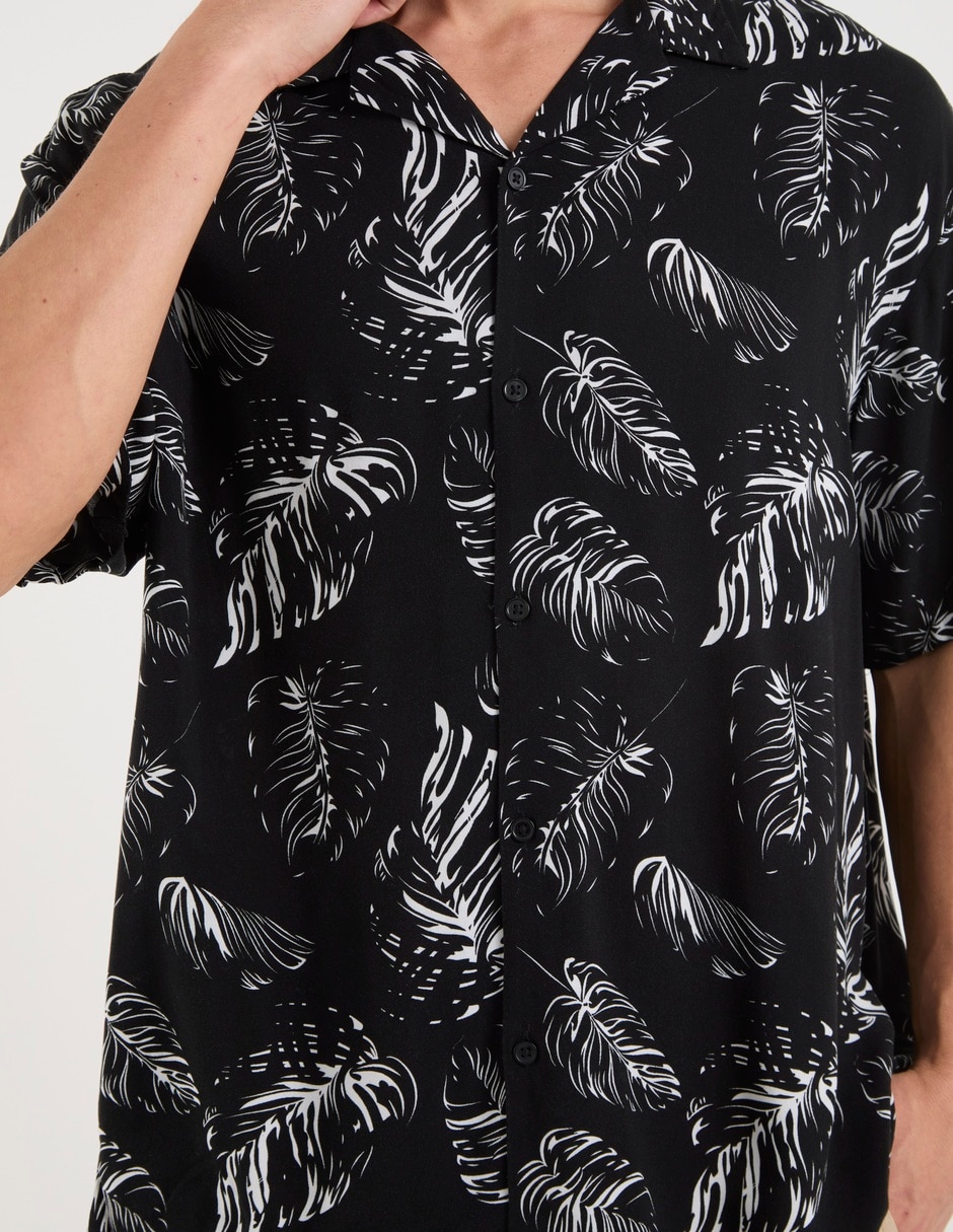 Camisa playa jack & jones manga al codo para hombre