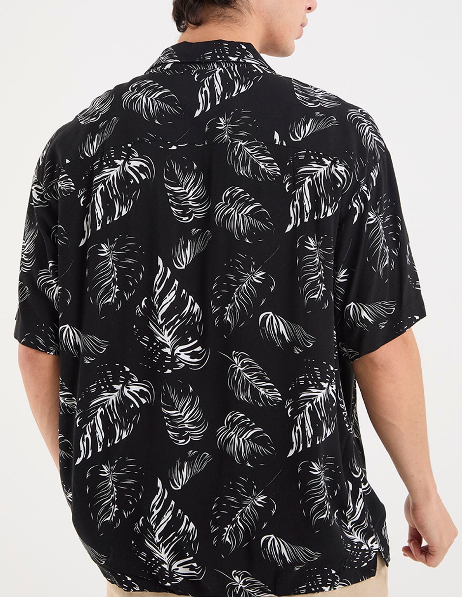 Camisa playa jack & jones manga al codo para hombre