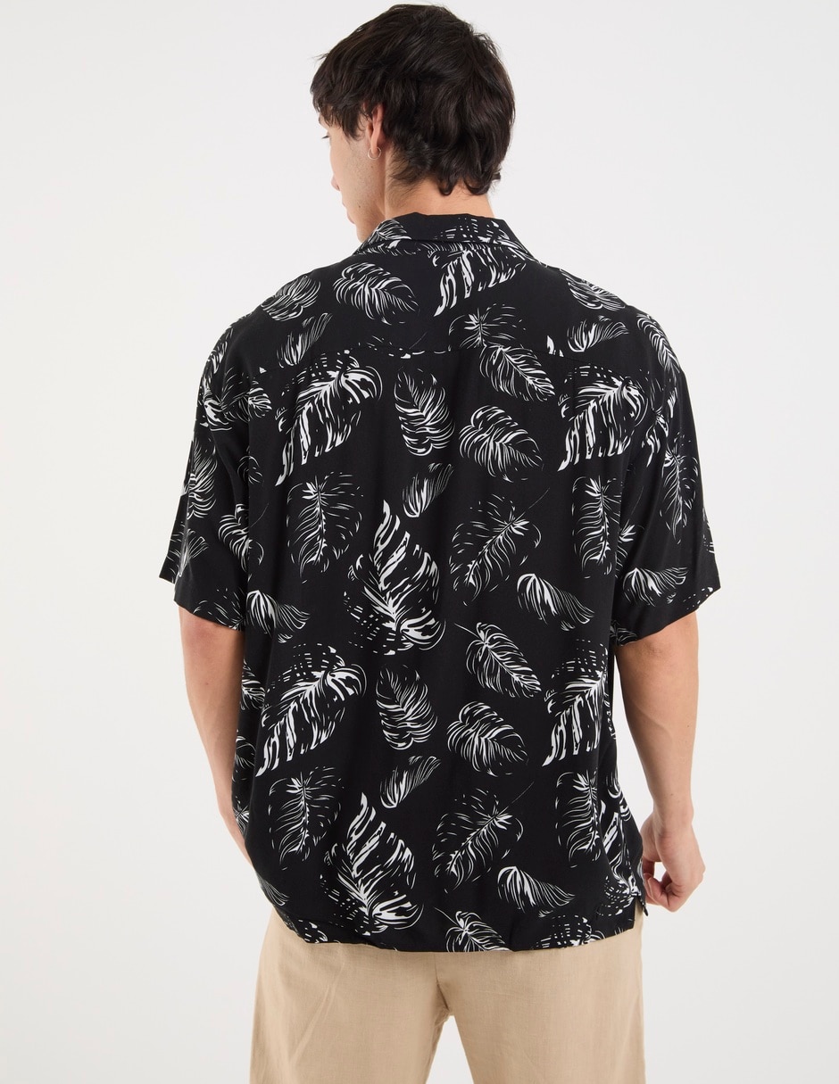 Camisa playa jack & jones manga al codo para hombre
