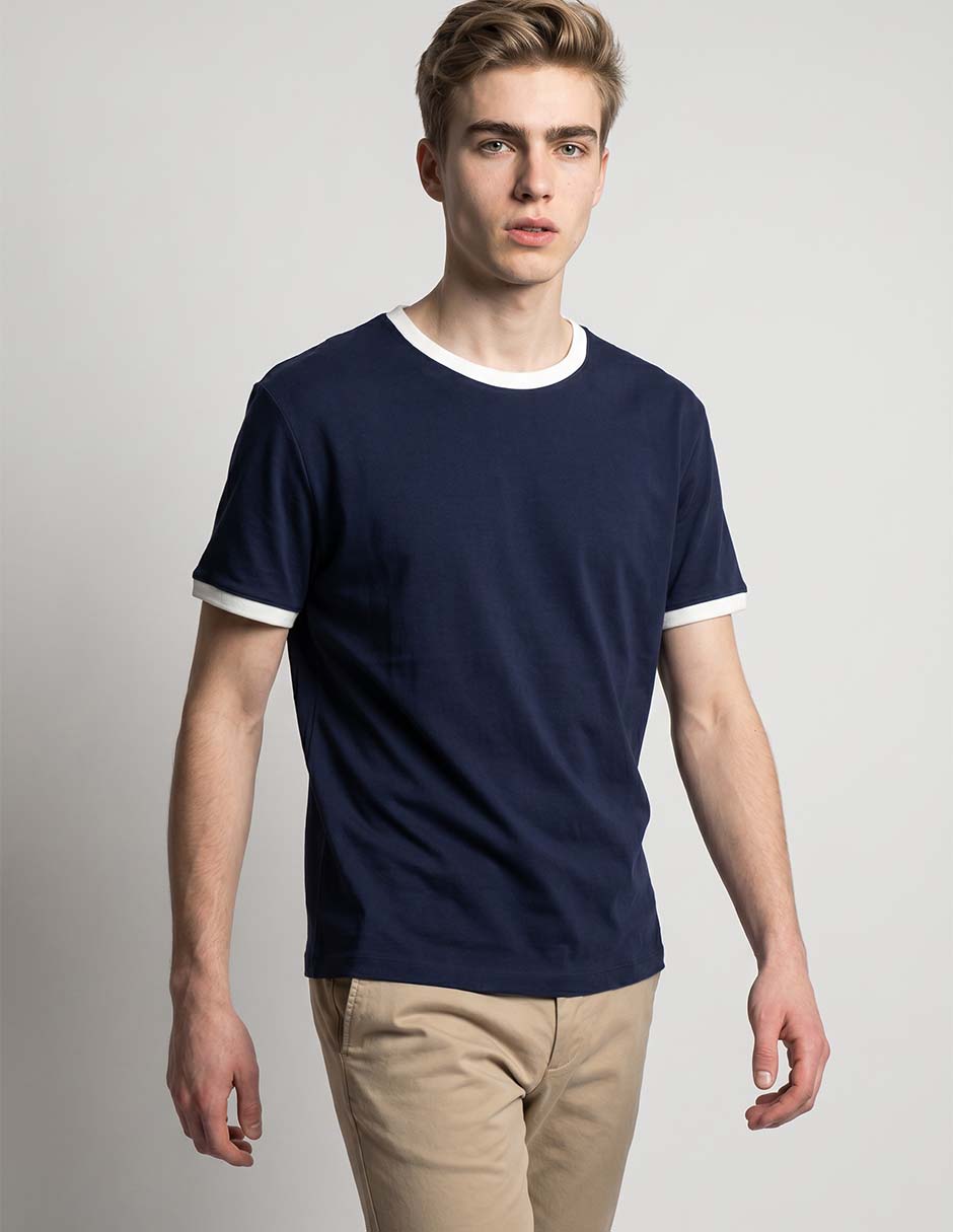 Playera cuello redondo para hombre Playera cuello redondo para hombre