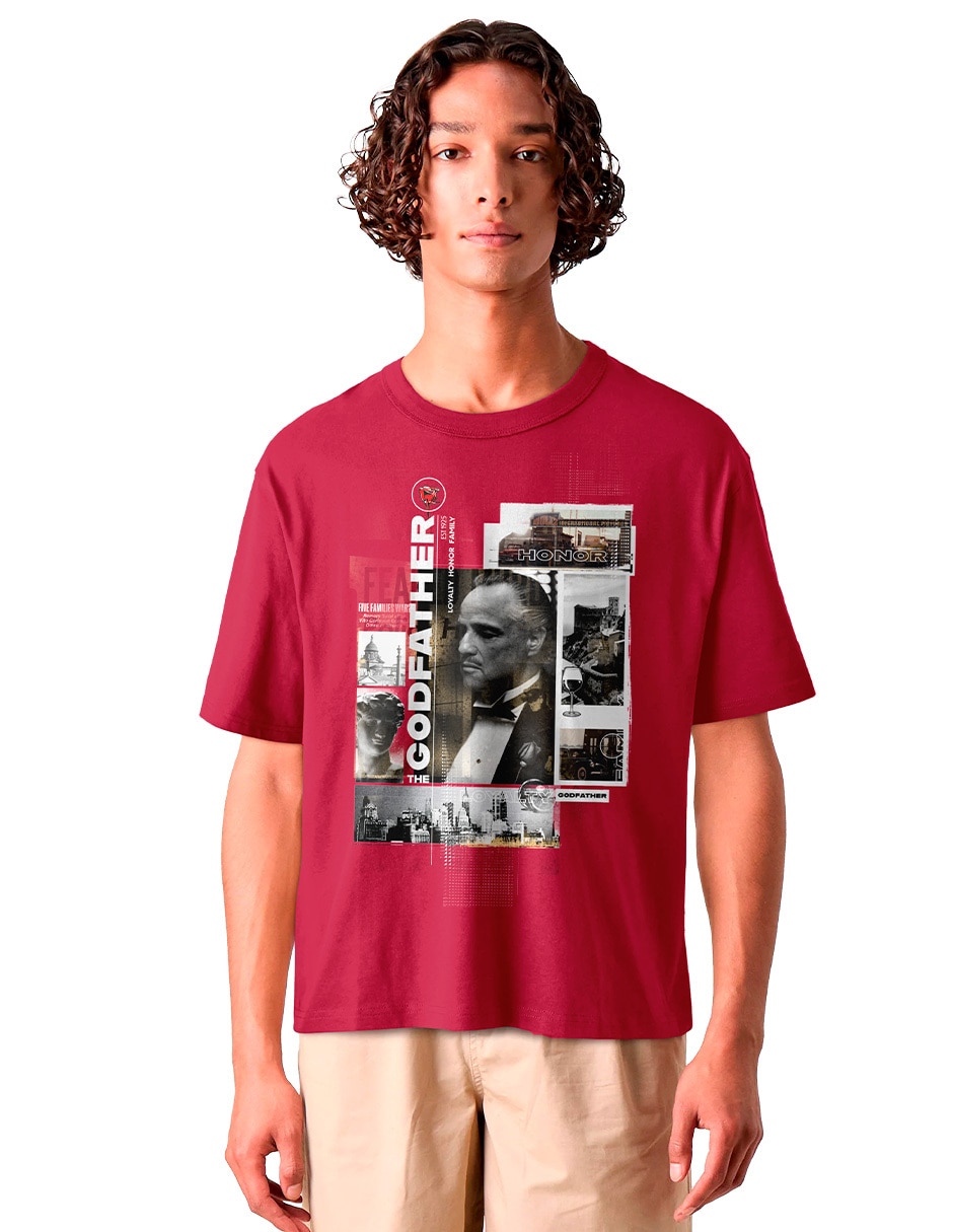 Playera Scarface cuello redondo para hombre Playera Scarface cuello redondo para hombre