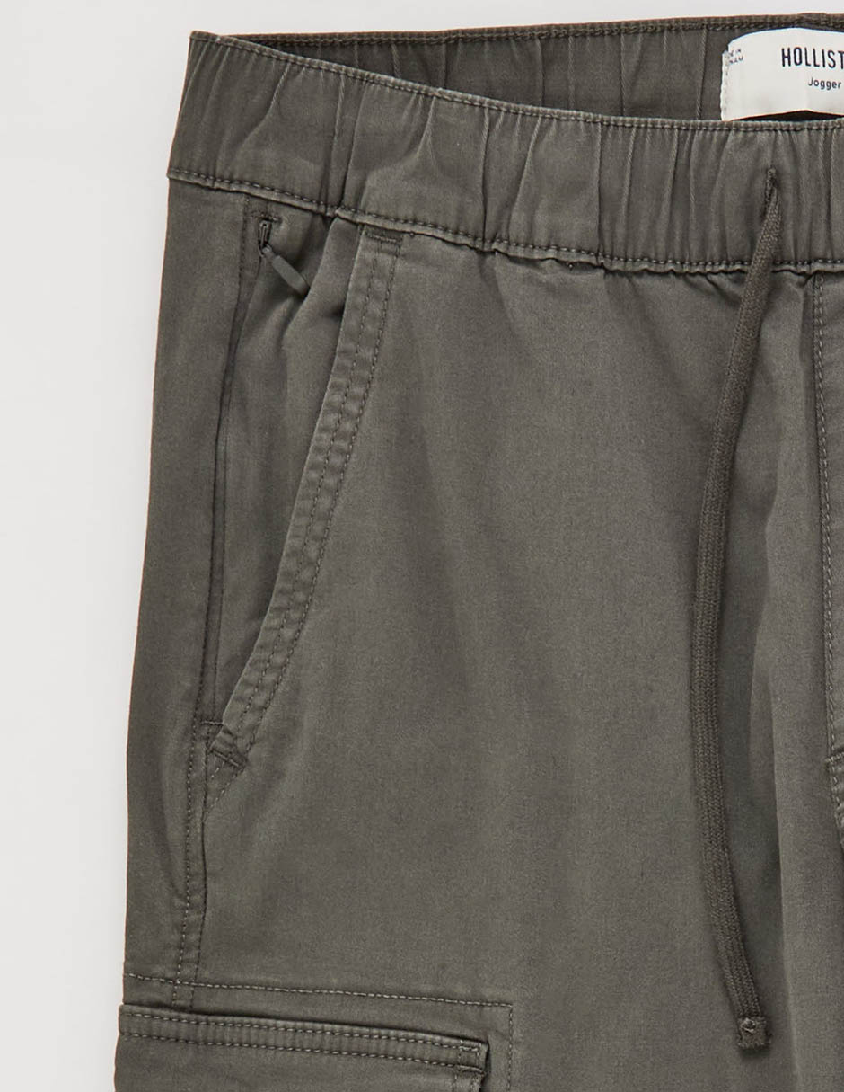 Pantalón jogger regular de algodón para hombre 10