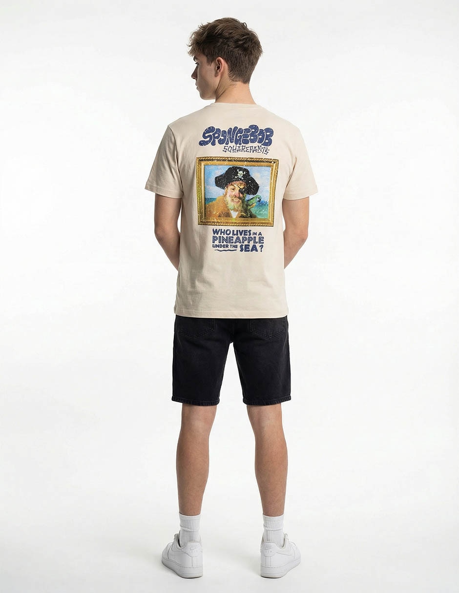 Playera Spongebob? Squarepants cuello redondo para hombre 8