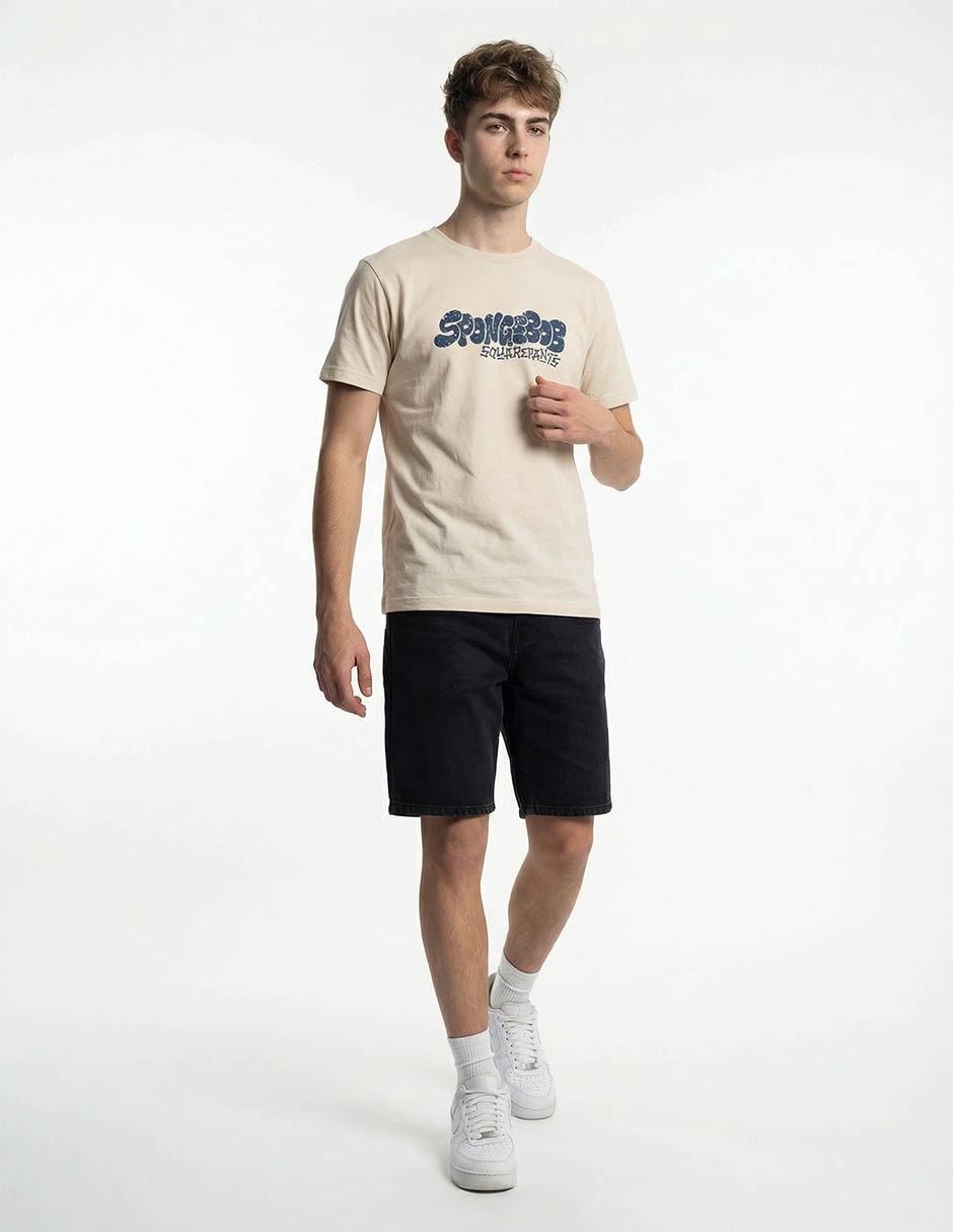 Playera Spongebob? Squarepants cuello redondo para hombre 9