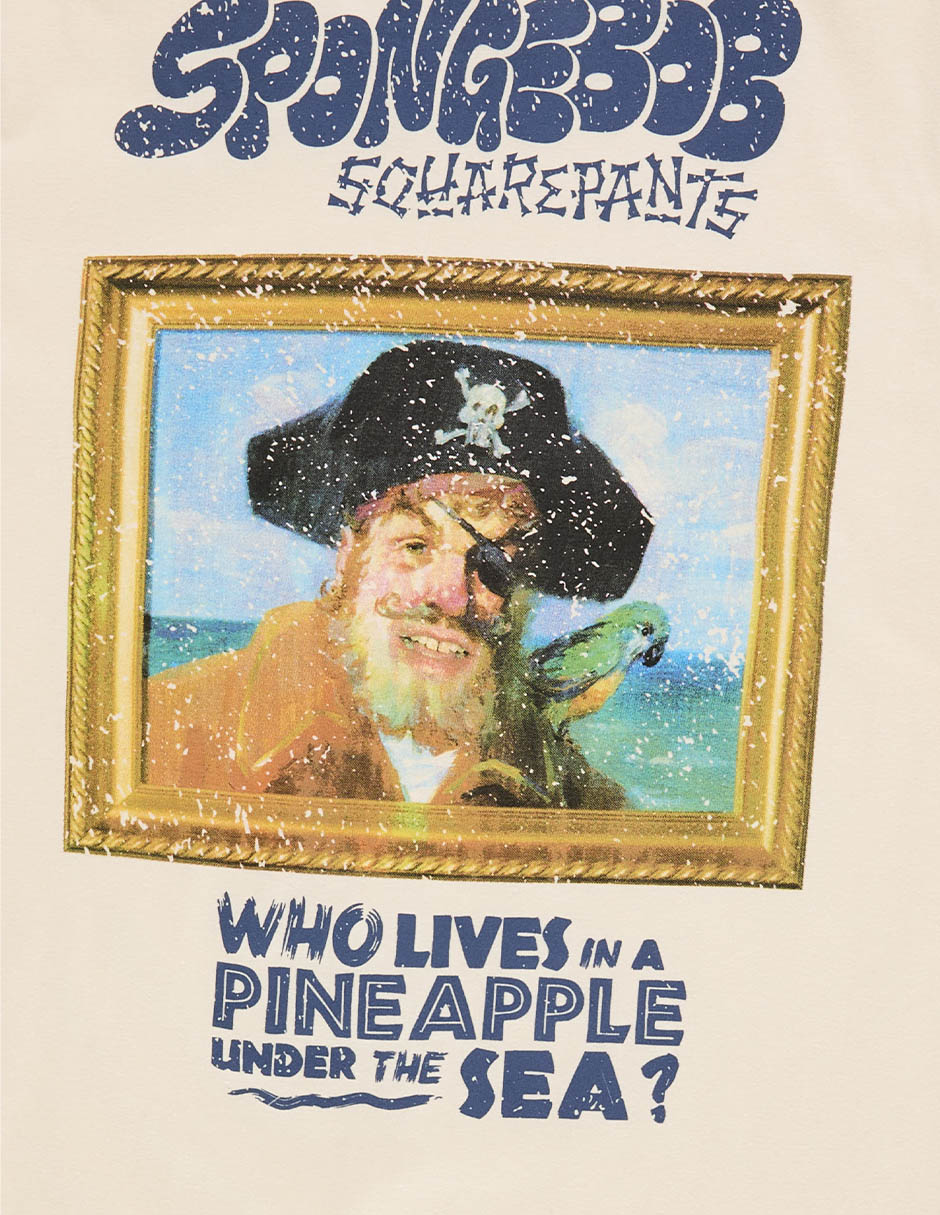 Playera Spongebob? Squarepants cuello redondo para hombre 13