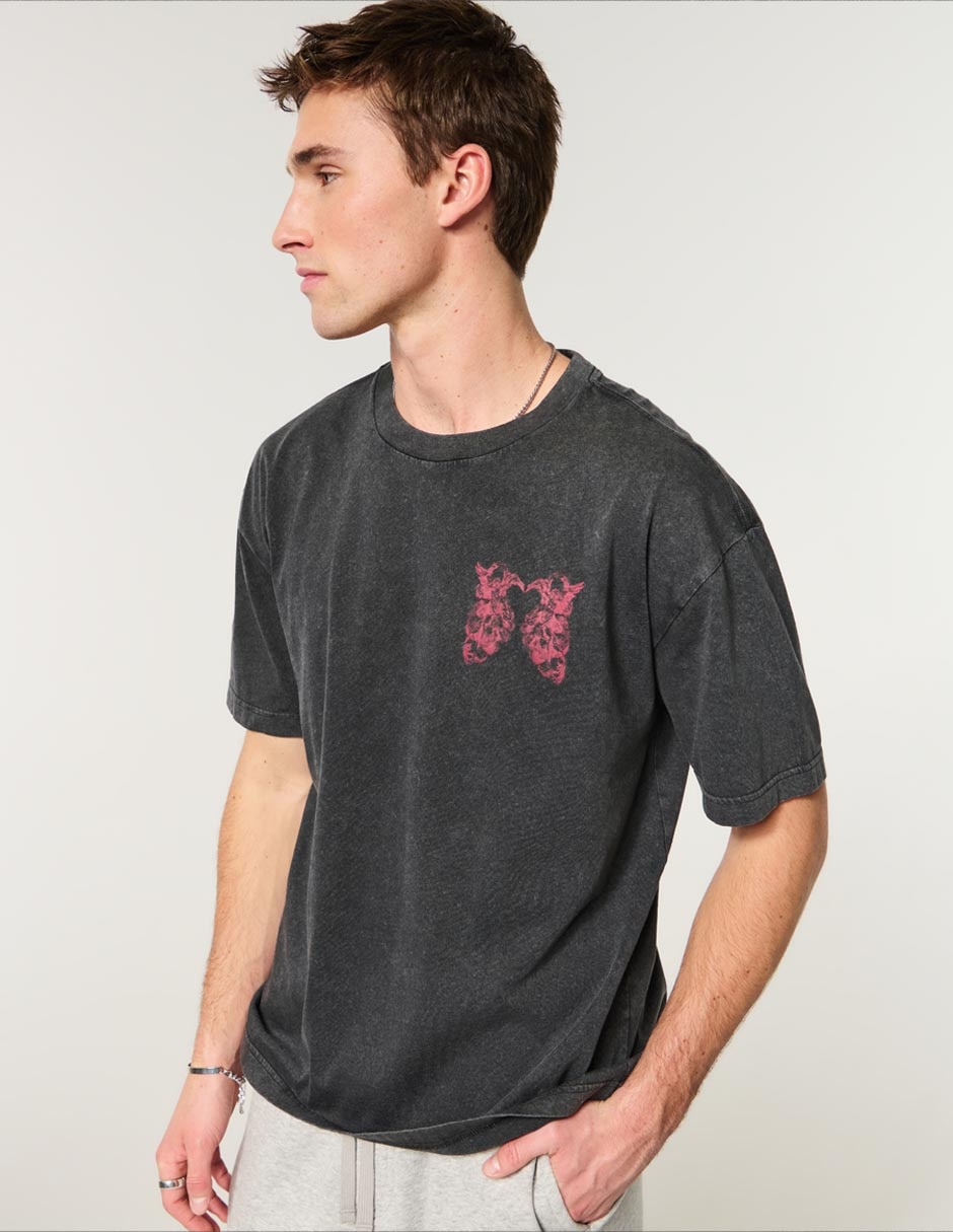 Playera cuello redondo para hombre 3