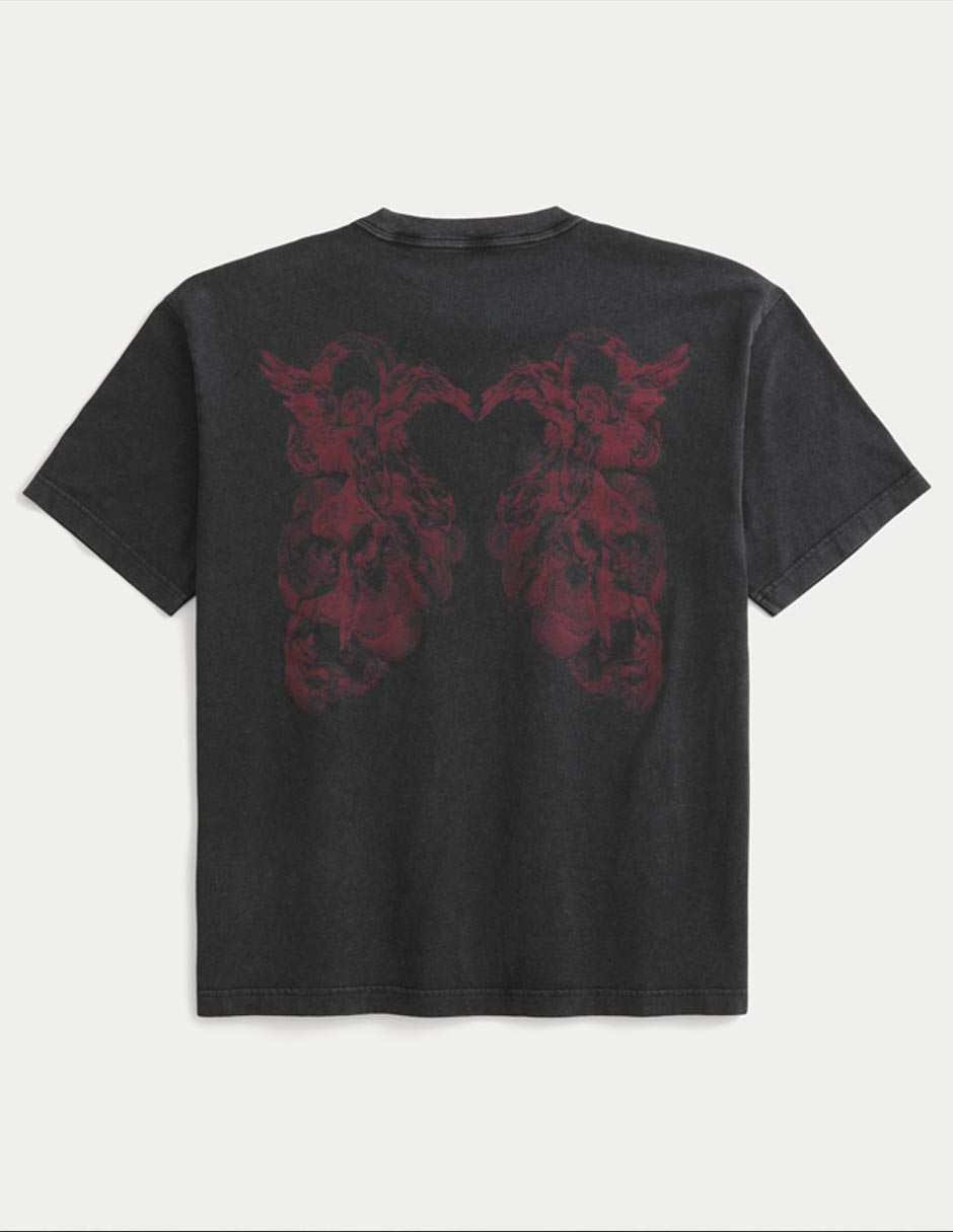 Playera cuello redondo para hombre 2
