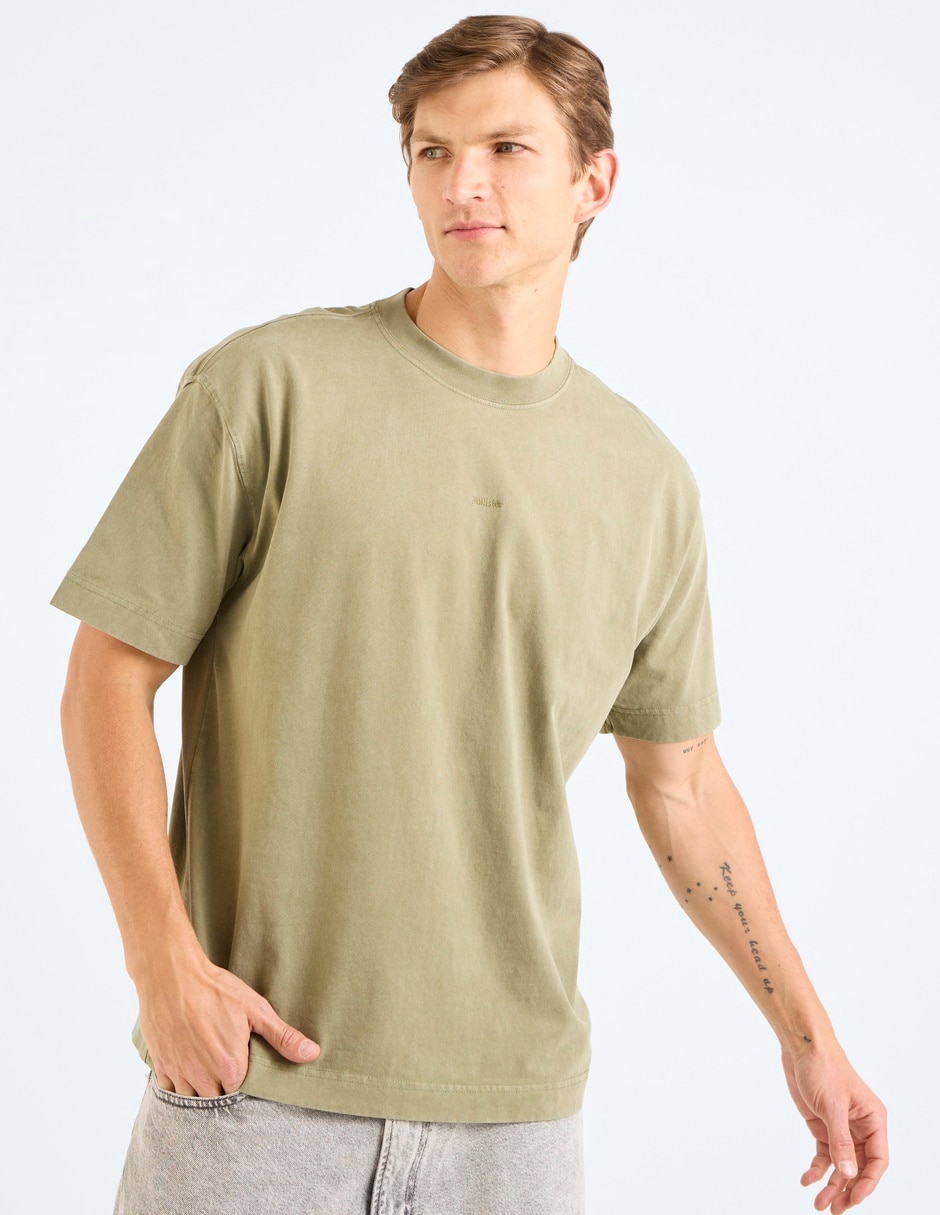 Playera cuello redondo para hombre 1
