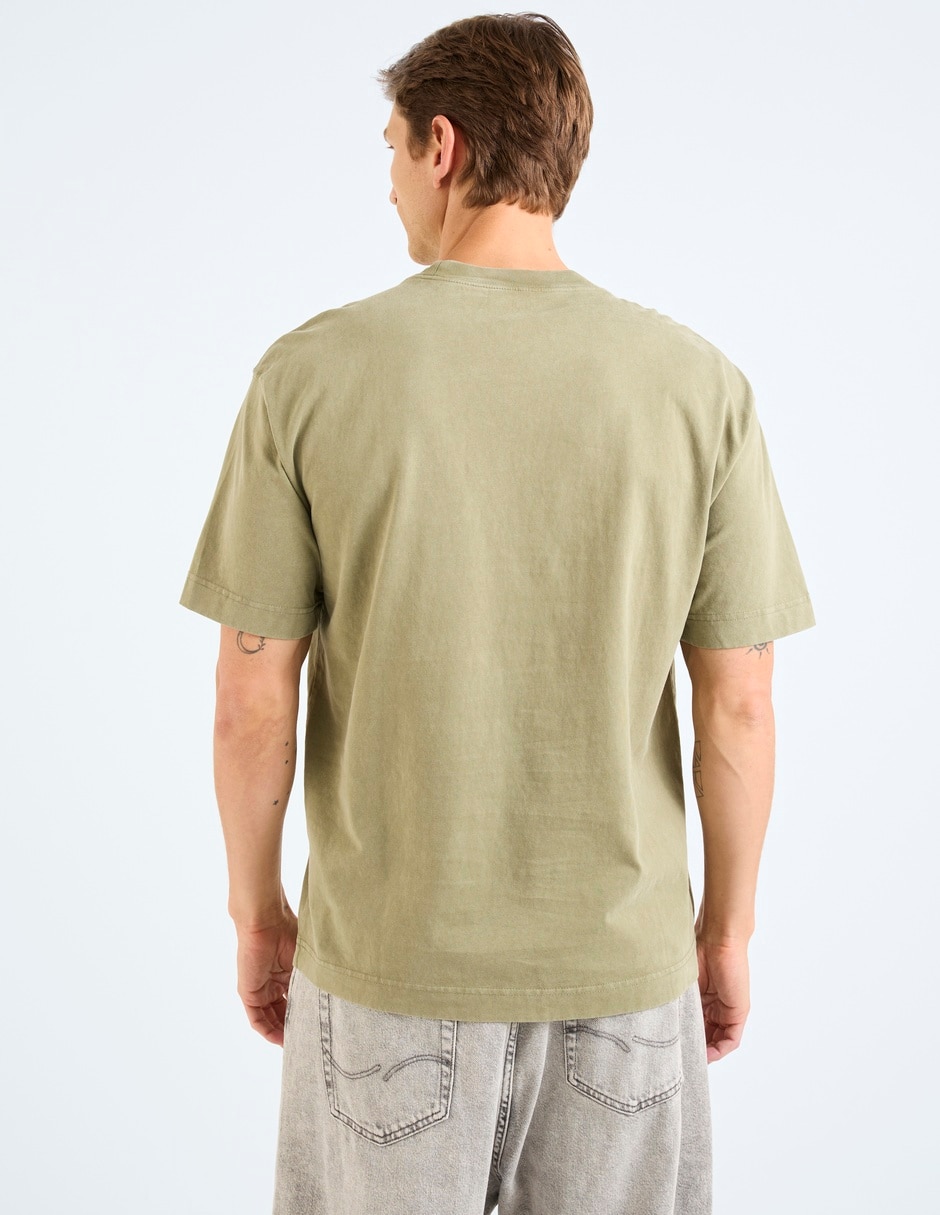 Playera cuello redondo para hombre 11