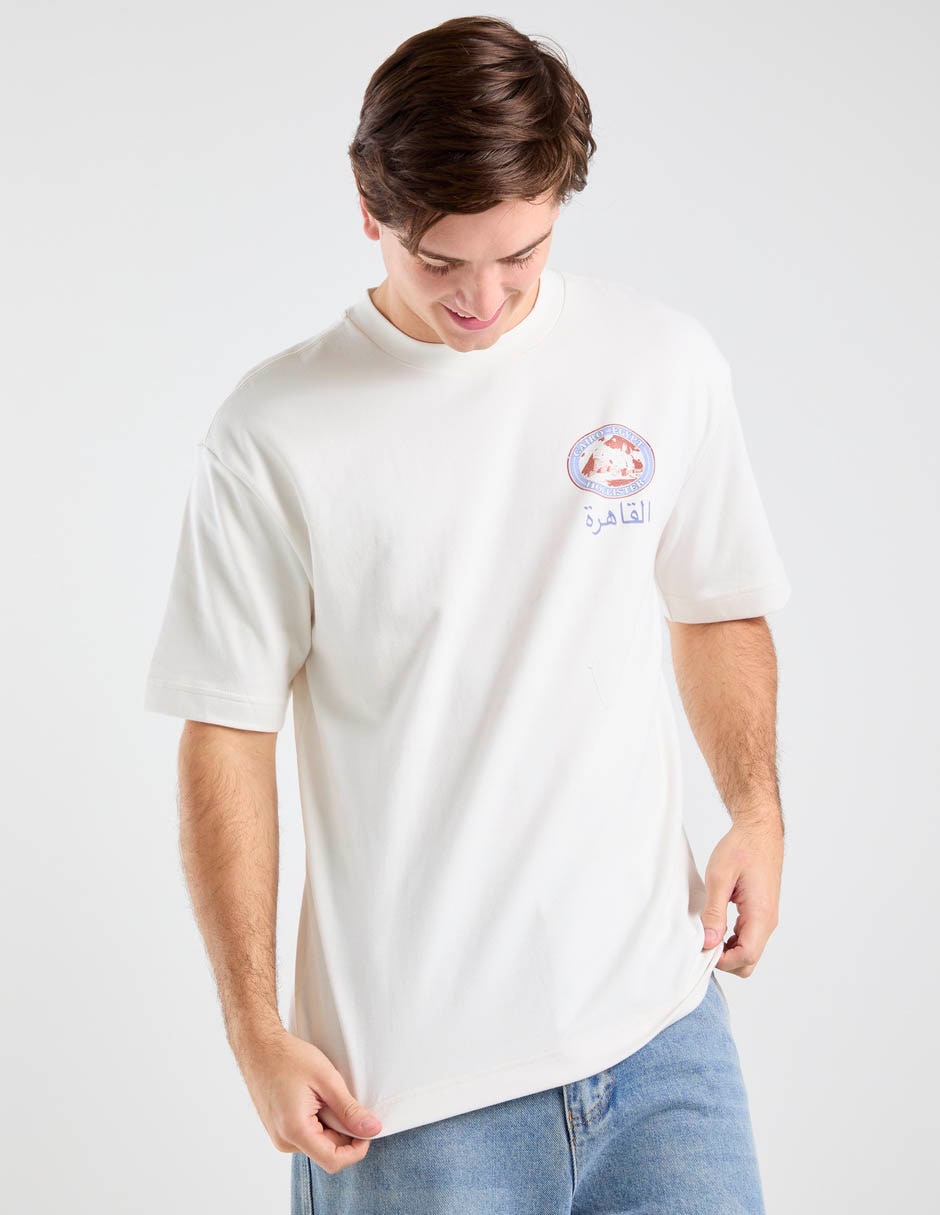 Playera cuello redondo para hombre