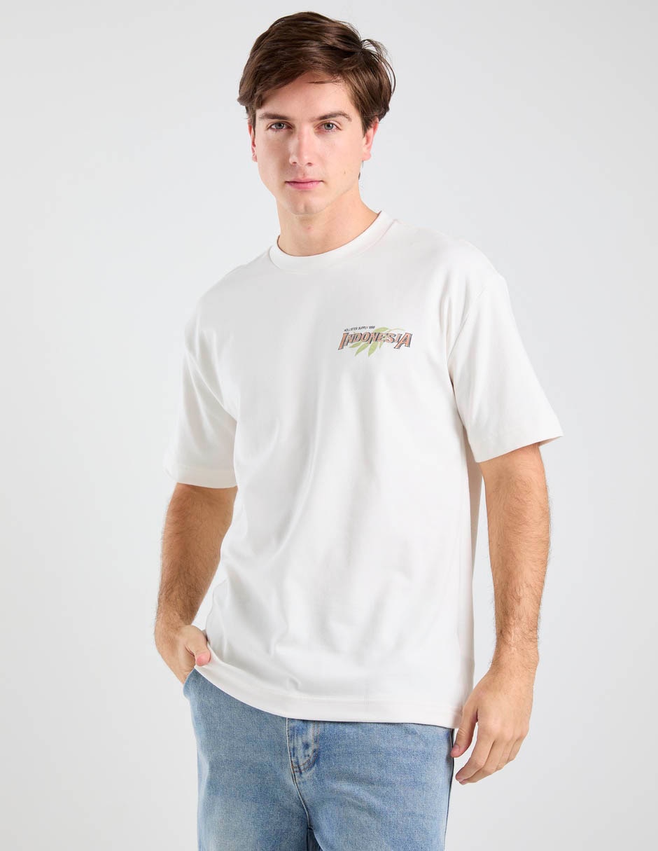 Playera cuello redondo para hombre