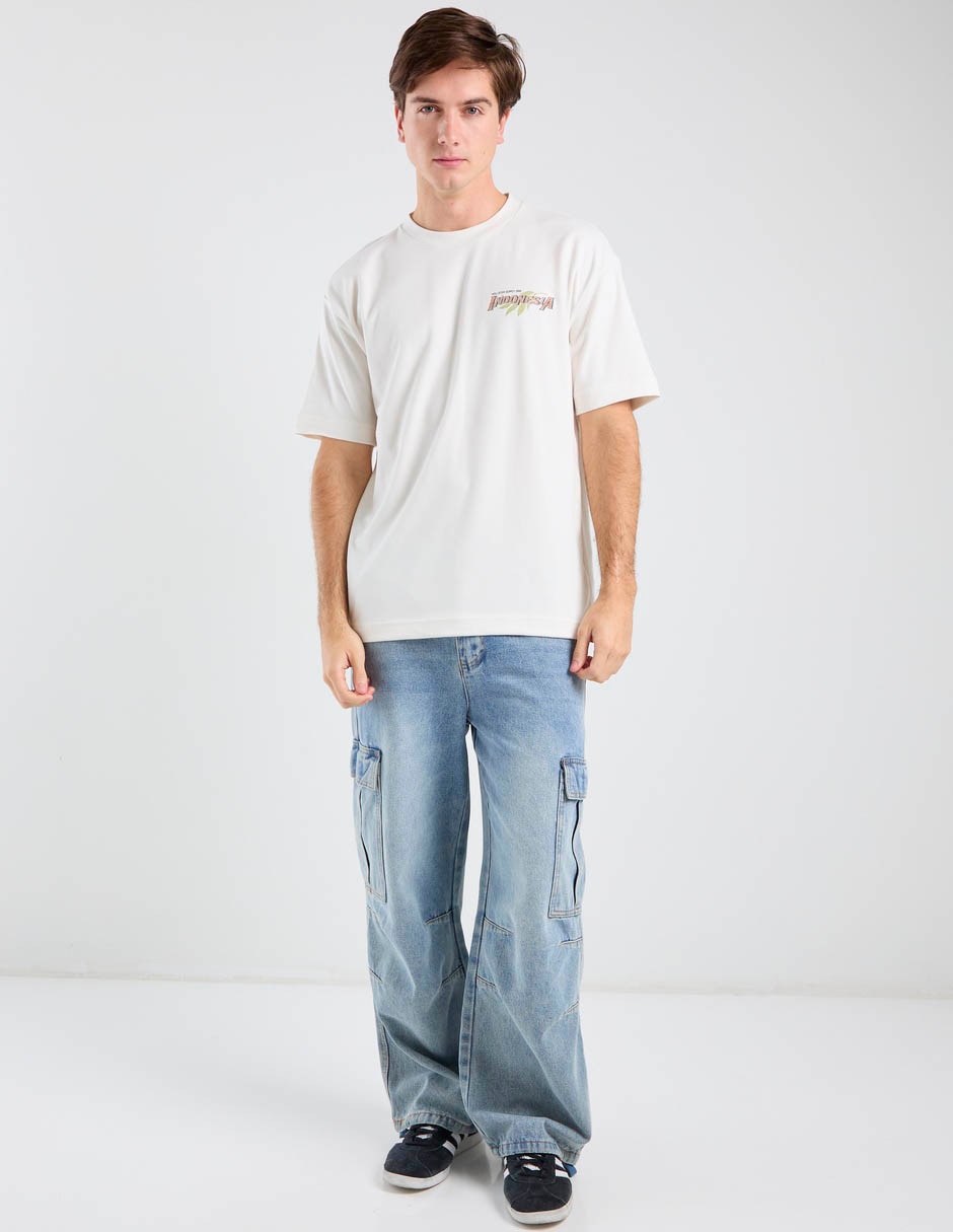 Playera Cadillac F1 Co-Branded cuello redondo para hombre 4