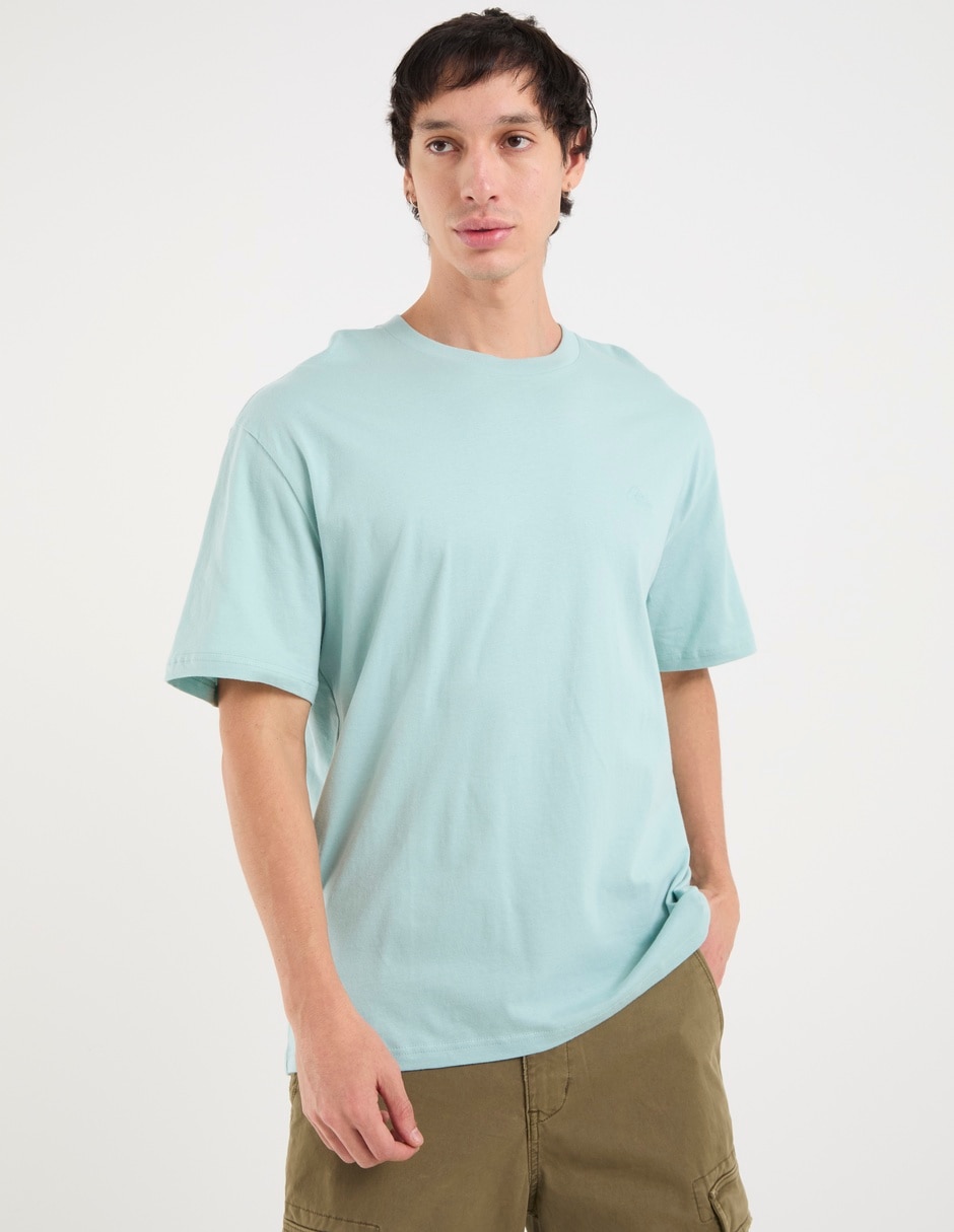 Playera quiksilver cuello redondo para hombre