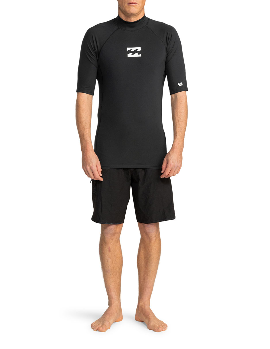 Playera billabong waves all daycuello tortuga para hombre