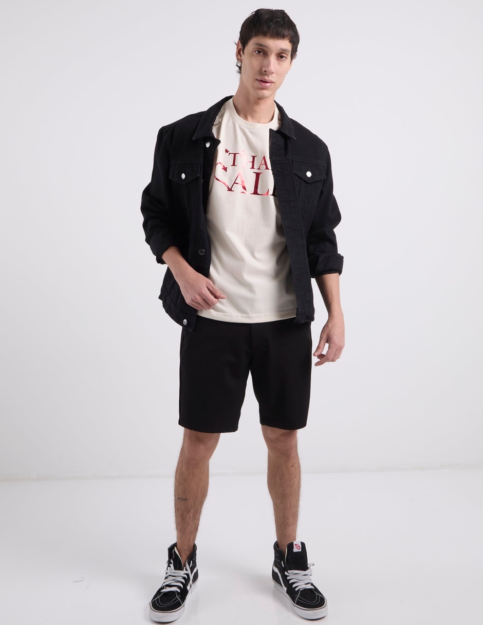 Playera El diablo viste a la moda cuello redondo para hombre 8