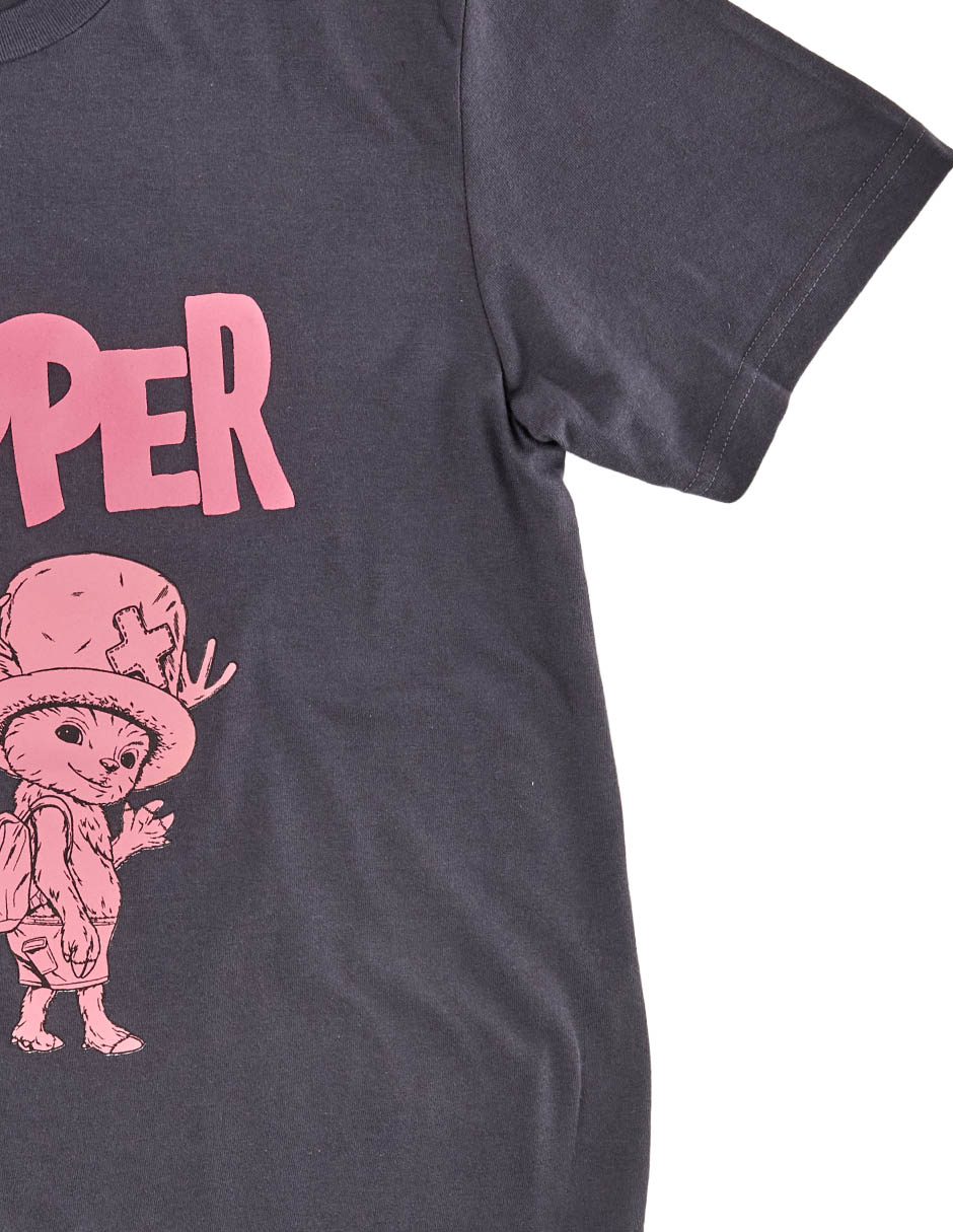 Playera Tee Bar One Piece Tony Tony Chopper cuello redondo para hombre
