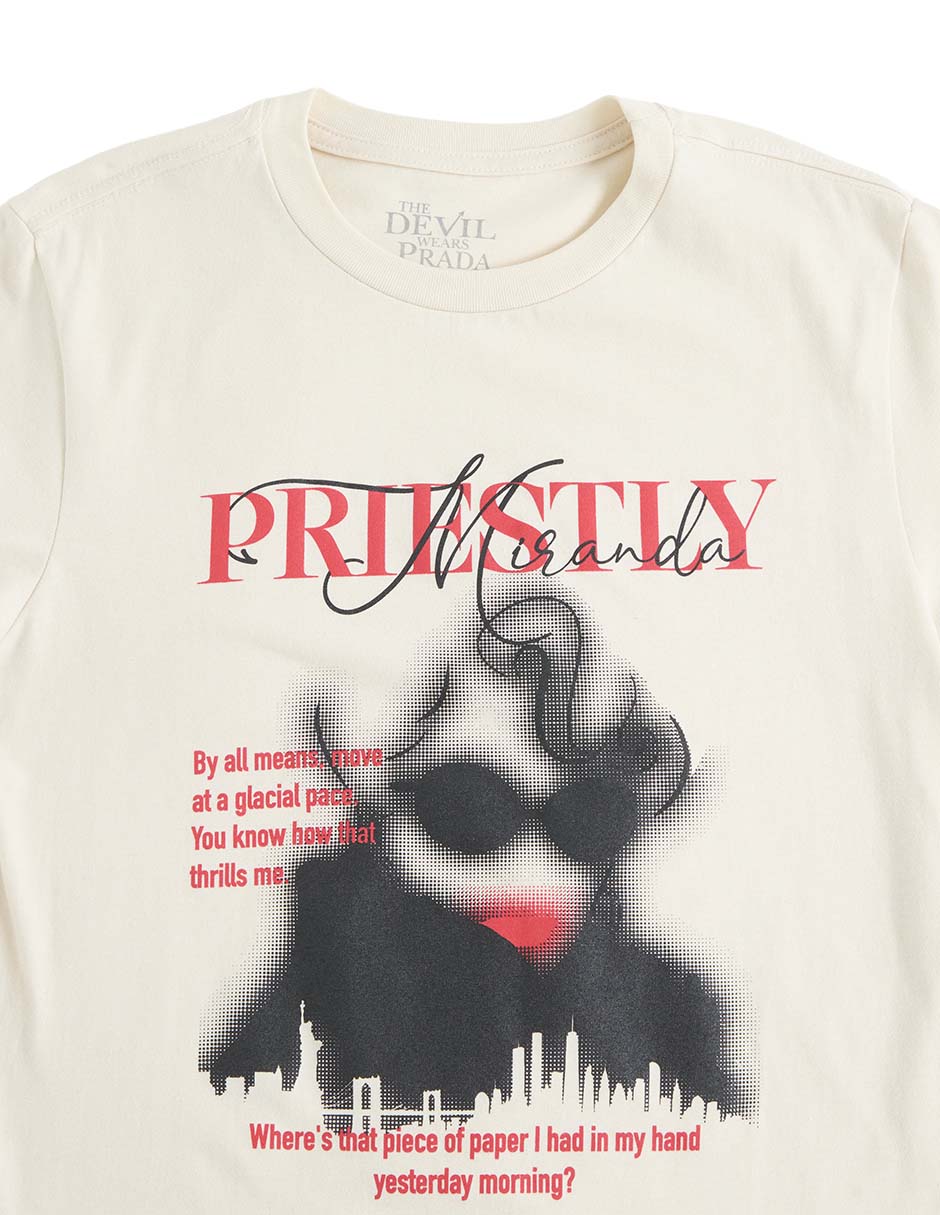 Playera The Devil Wears Prada cuello redondo 9