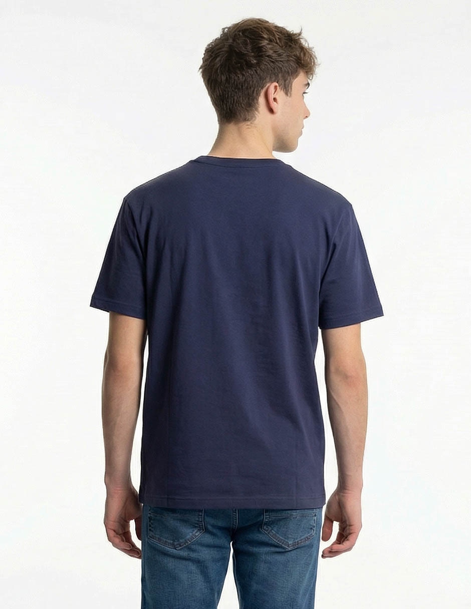 Playera cuello redondo para hombre