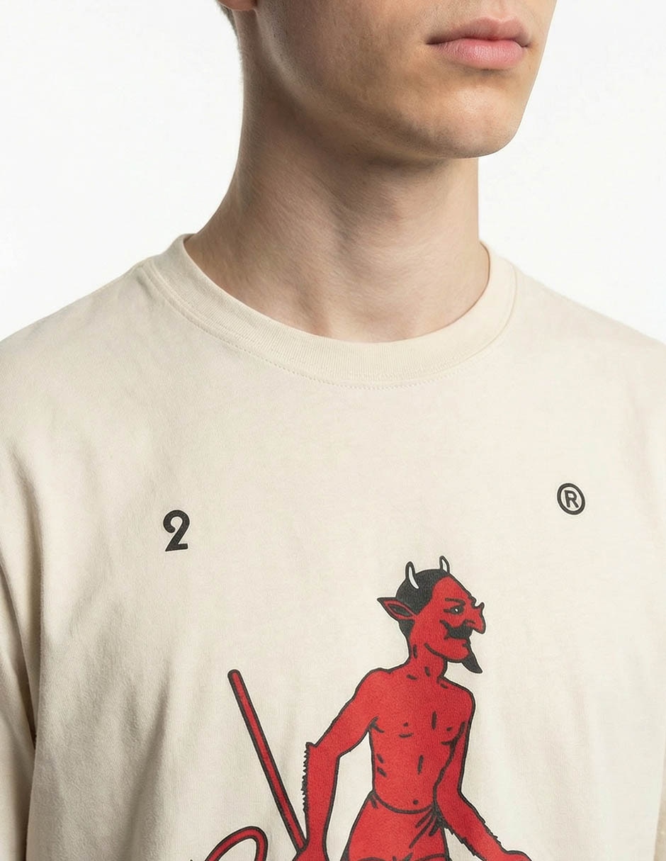 Playera El Diablito cuello redondo para hombre