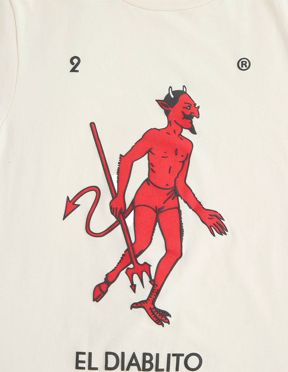 Playera El Diablito cuello redondo para hombre
