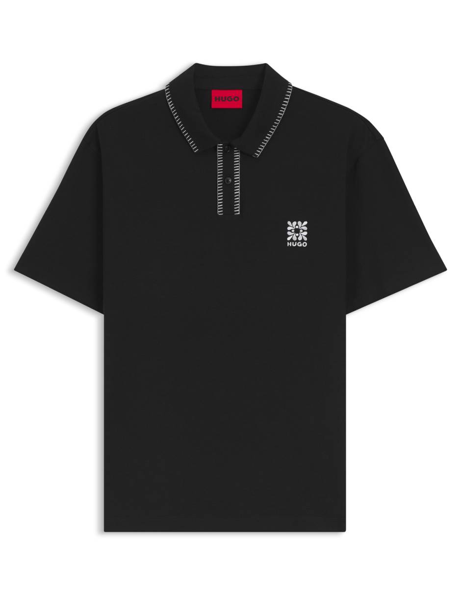 Playera tipo polo Hugo para hombre