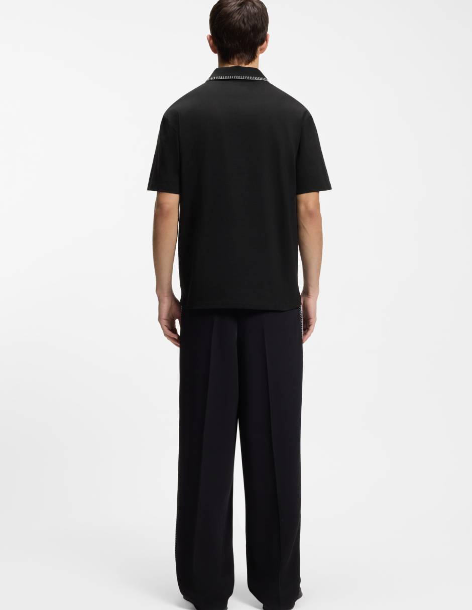 Playera tipo polo Hugo para hombre