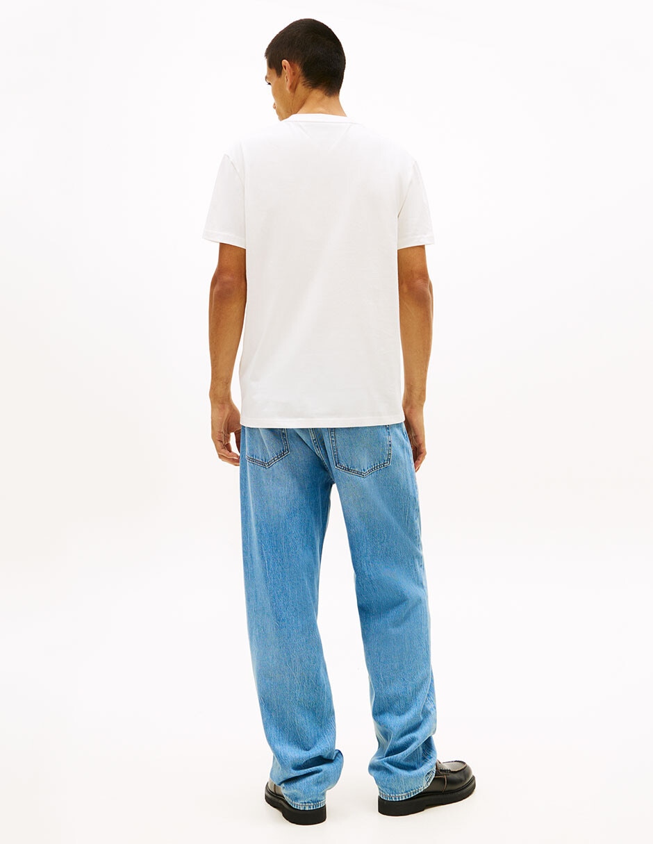 Playera Linear cuello redondo para hombre 2