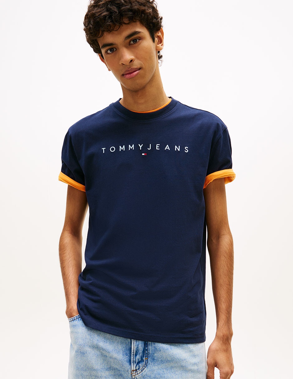 Playera Signature cuello redondo para hombre Playera Signature cuello redondo para hombre