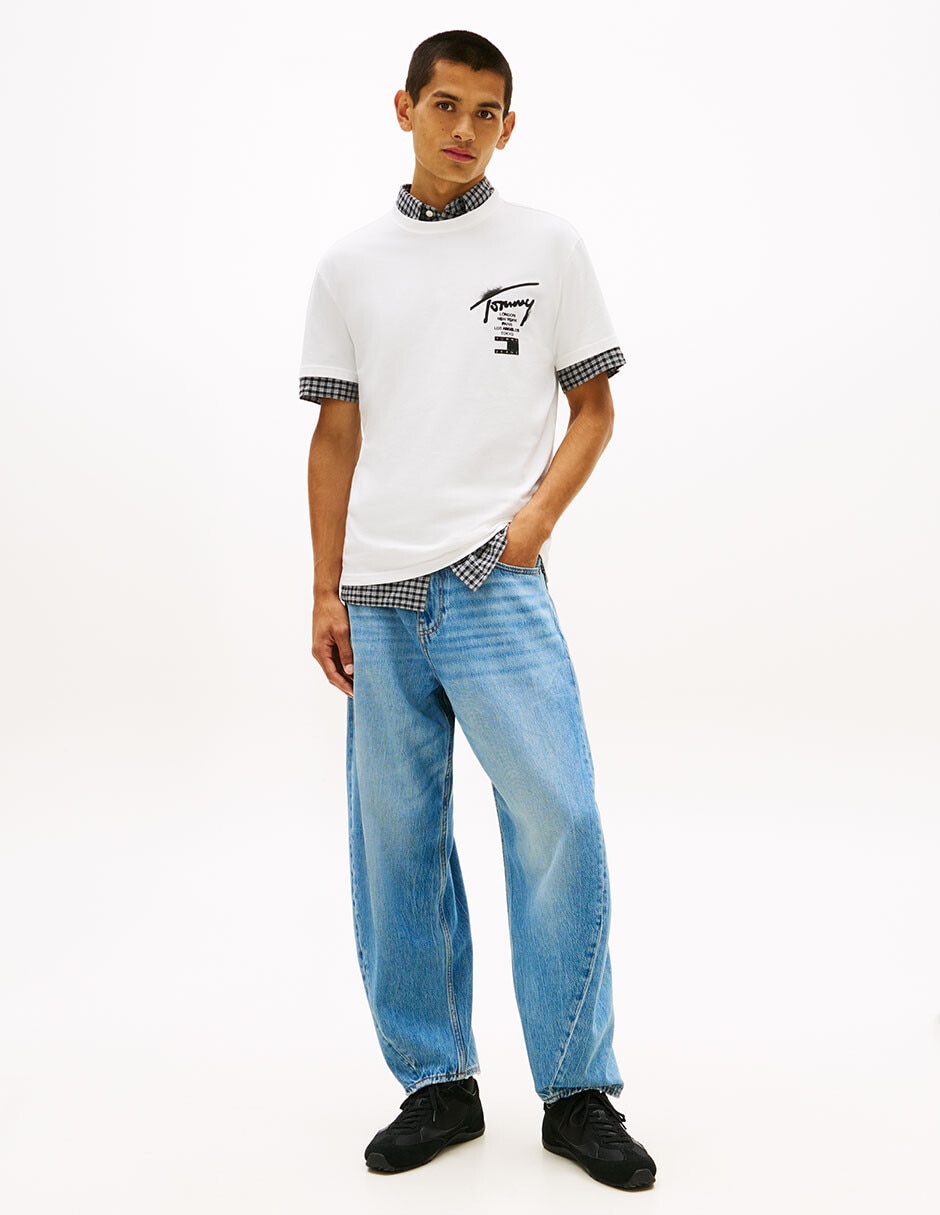 Playera cuello redondo para hombre 3