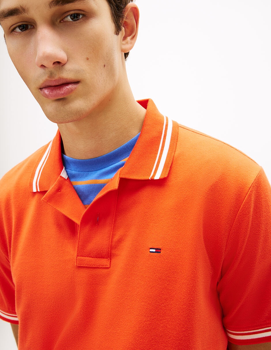 Playera cuello polo para hombre