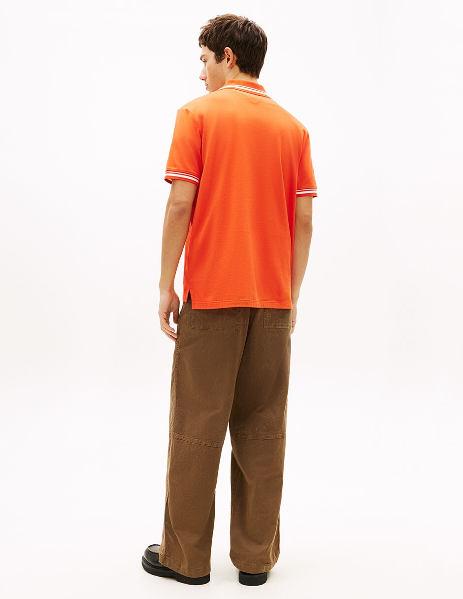 Playera cuello polo para hombre