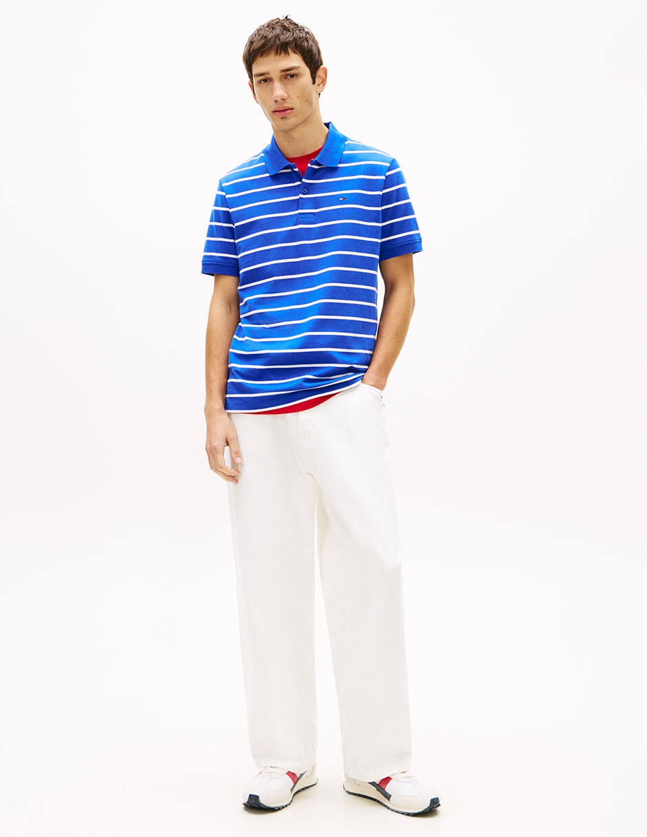 Playera tipo polo Tommy Jeans para hombre