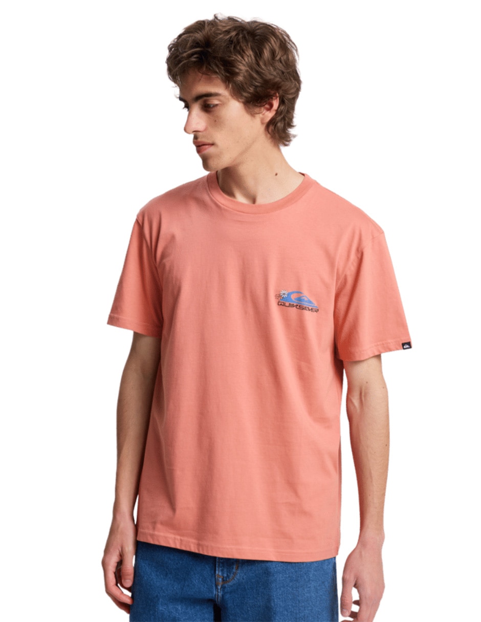 Playera Ev Barrel Paradise manga corta para hombre