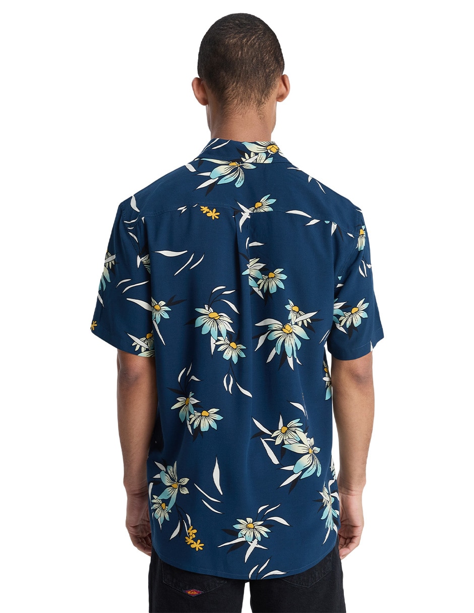 Camisa de algodón manga corta para hombre 3