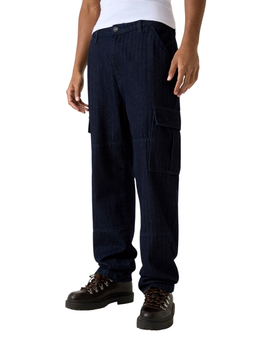 Jeans cargo Guess lavado obscuro para hombre Jeans cargo Guess lavado obscuro para hombre