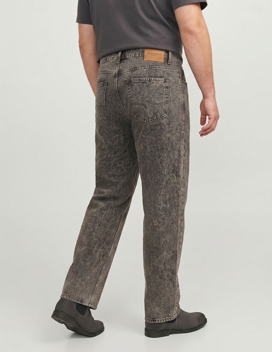 Pantalón casual chino regular de algodón para hombre 2