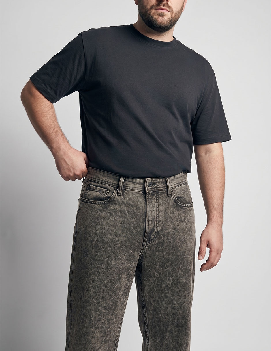 Pantalón casual chino regular de algodón para hombre 3