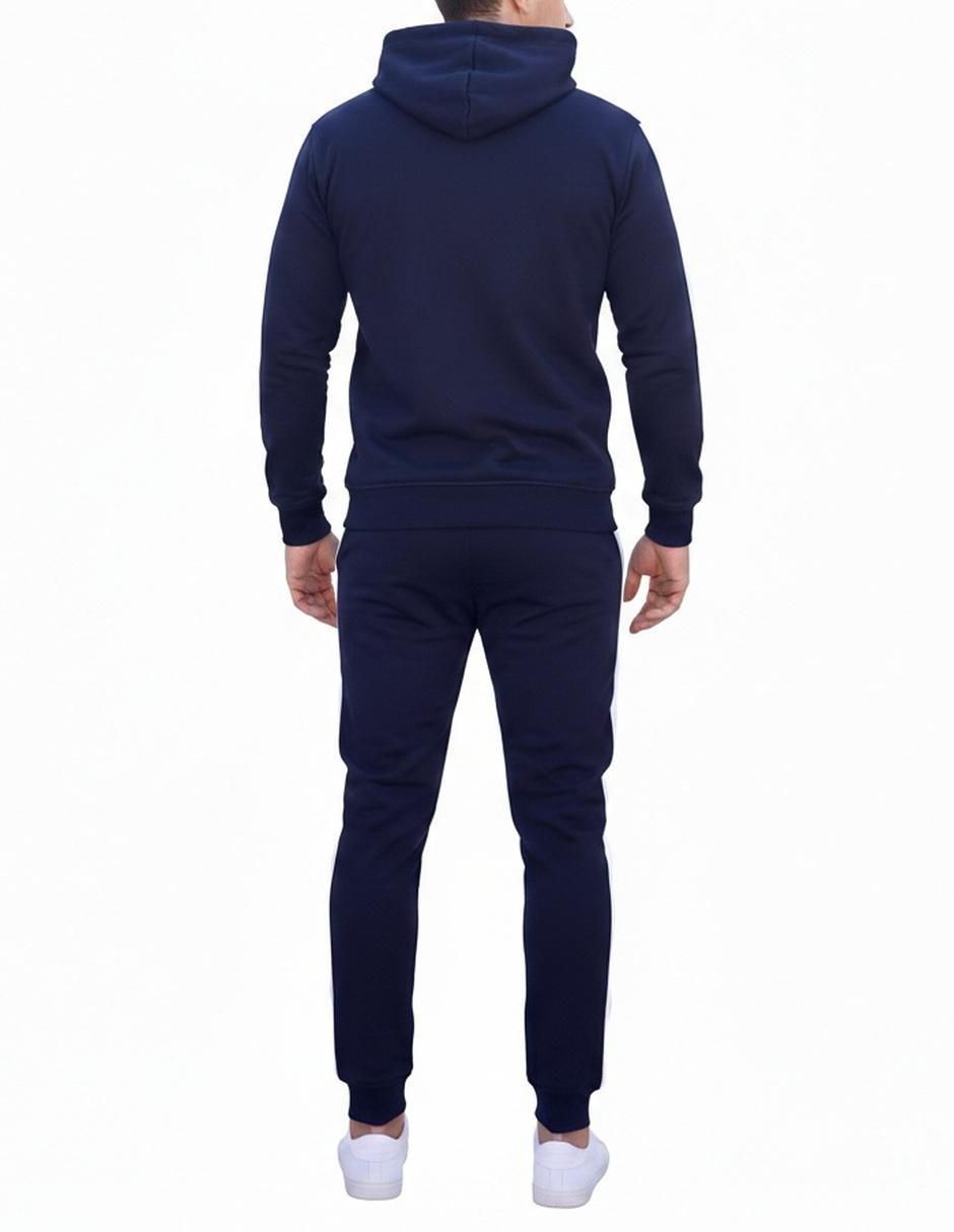 Conjunto deportivo ajustado John Leopard con jareta para hombre