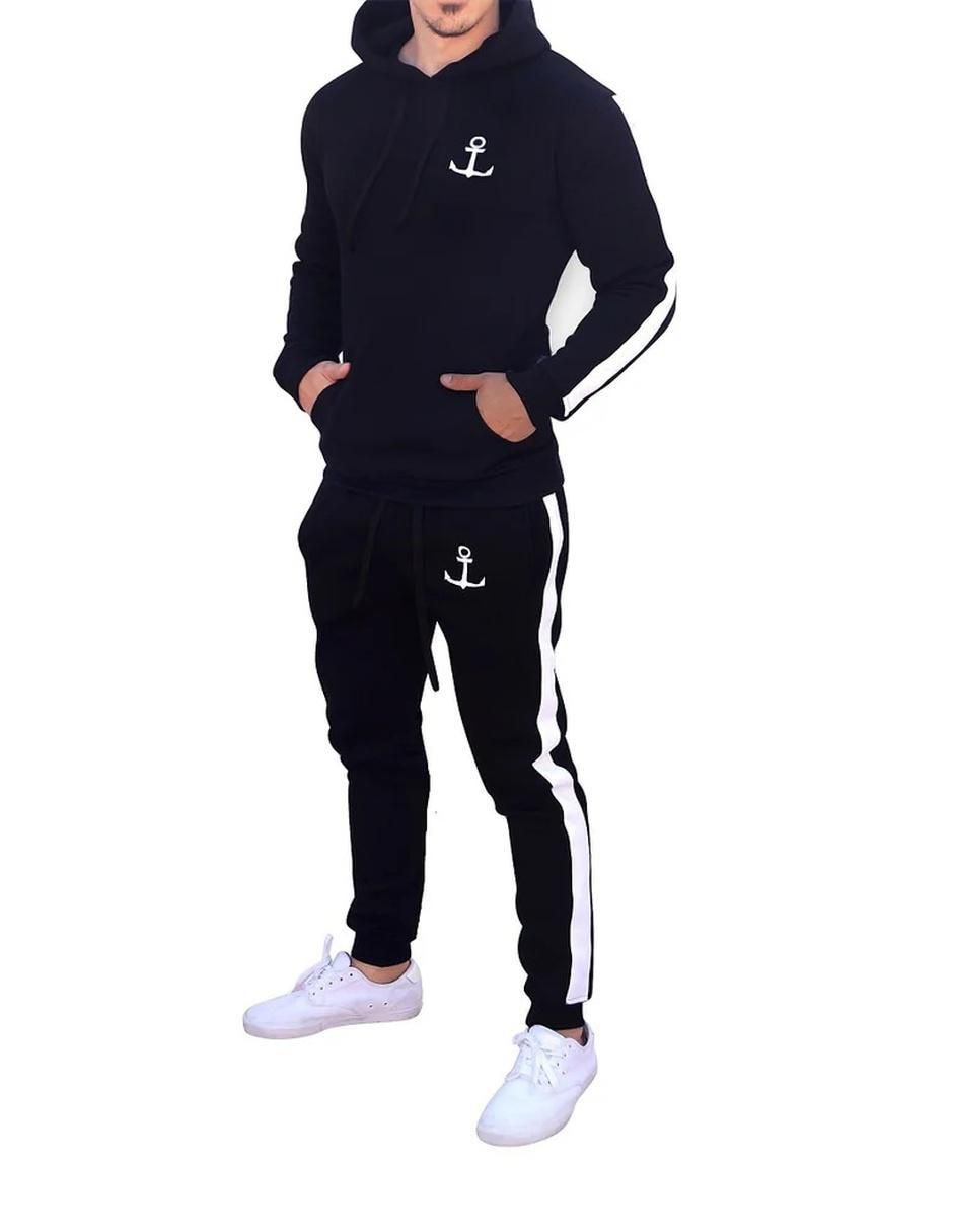 Conjunto deportivo ajustado con jareta para hombre Conjunto deportivo ajustado con jareta para hombre