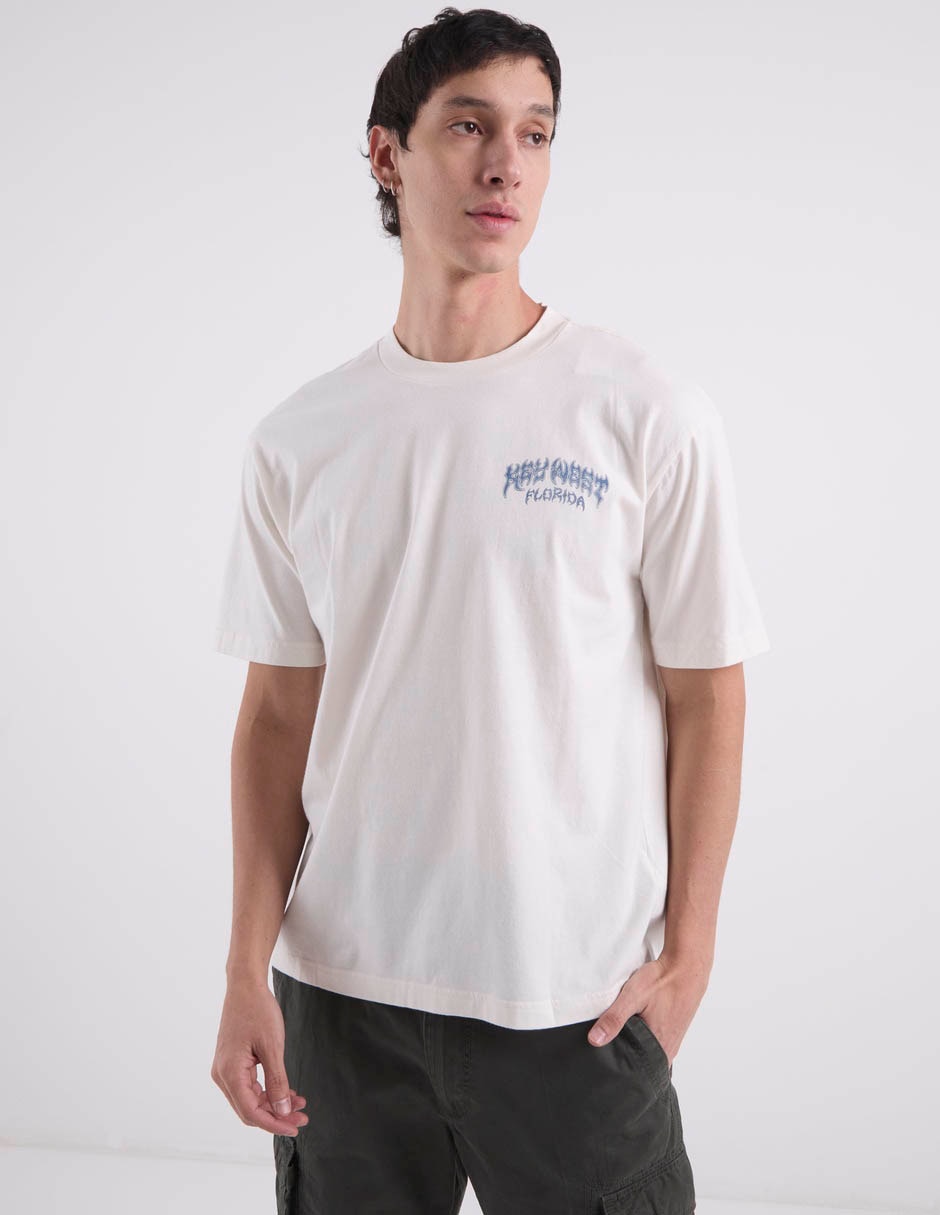 Playera cuello redondo para hombre 1