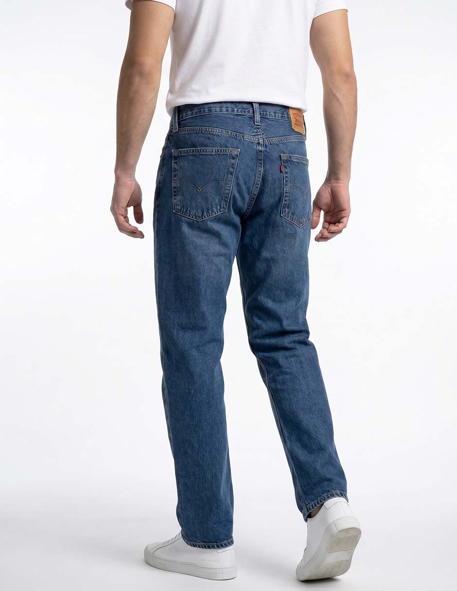 Jeans straight 555 lavado medio para hombre 2