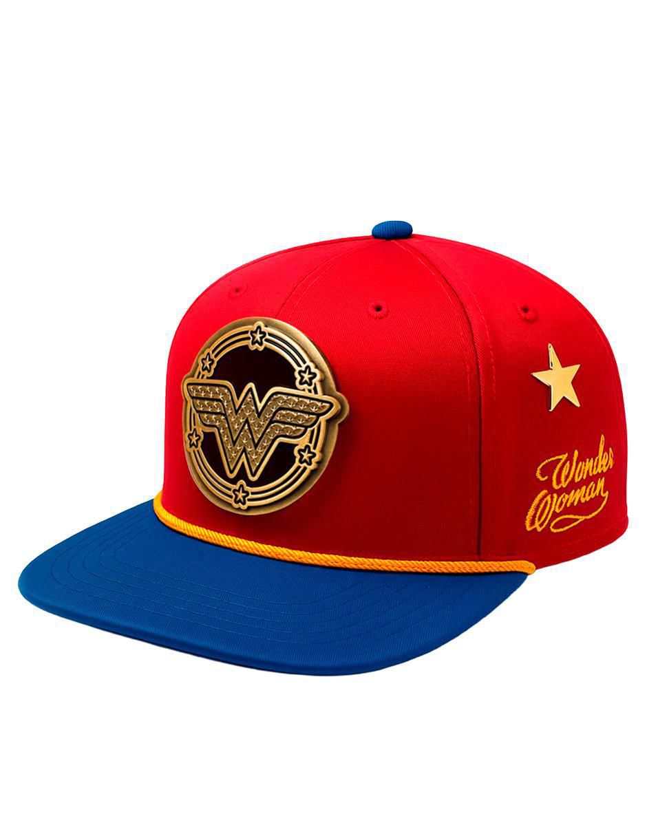 Gorra visera plana snapback "para" casual dc dc wonder woman no aplica "para" mujer